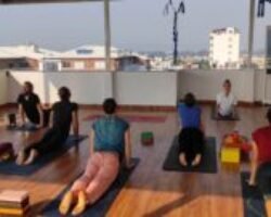 Big yoga hall